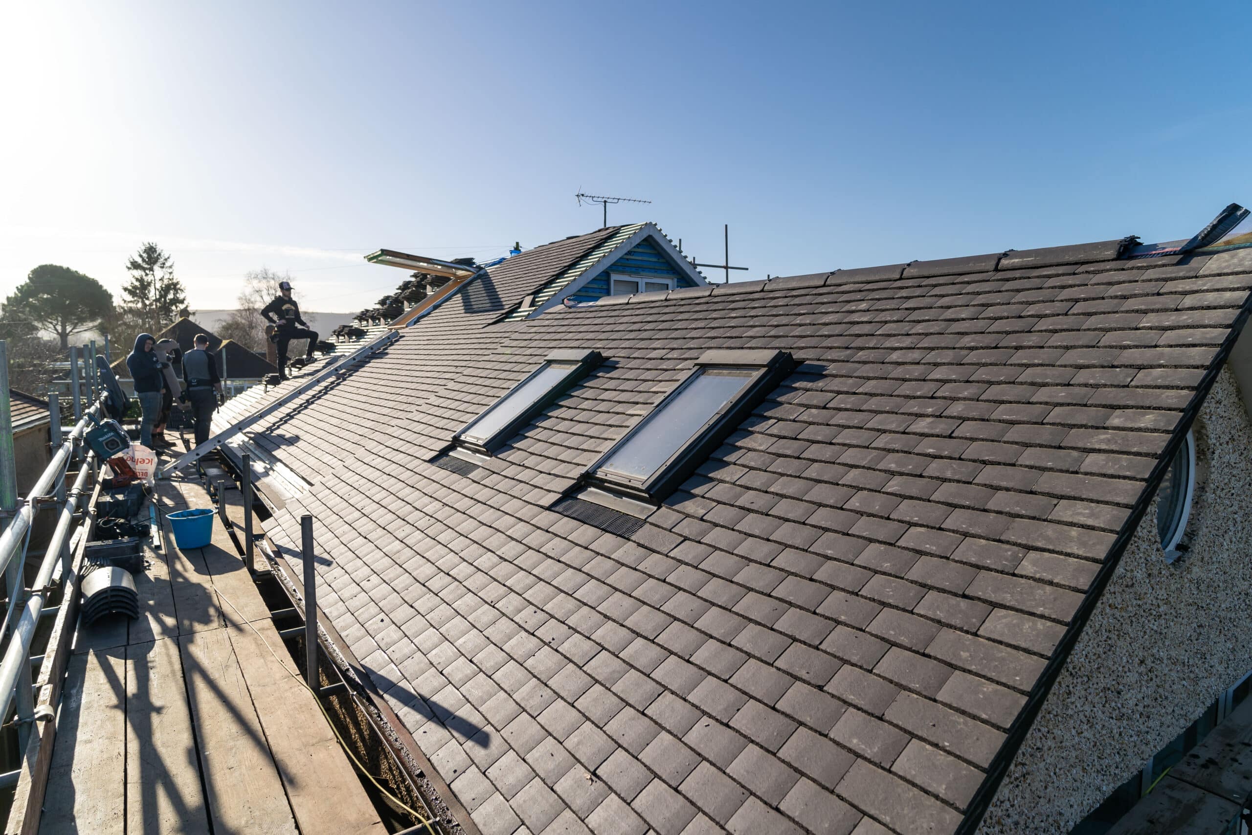 Cornerstone Roofing provide a wide range of specialised services, from high-quality installations of pitched roofs and flat roofs to expert leadwork, chimney repairs, guttering solutions, and more.