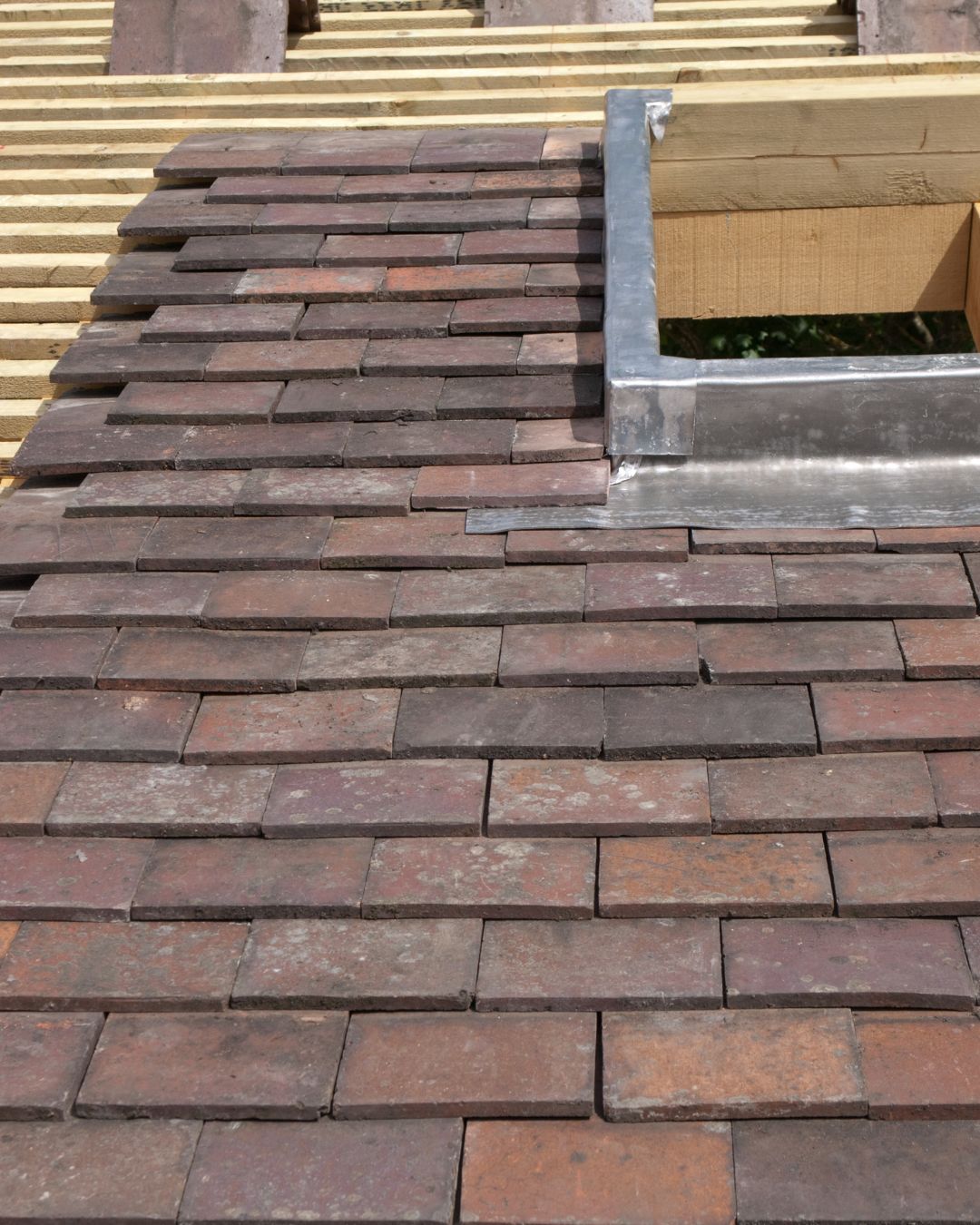 Detailed lead flashing work by Cornerstone Roofing in Sussex