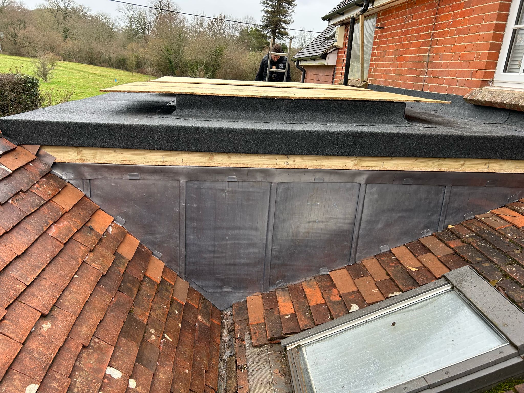 Cornerstone Roofing provide a wide range of specialised services, from high-quality installations of pitched roofs and flat roofs to expert leadwork, chimney repairs, guttering solutions, and more.