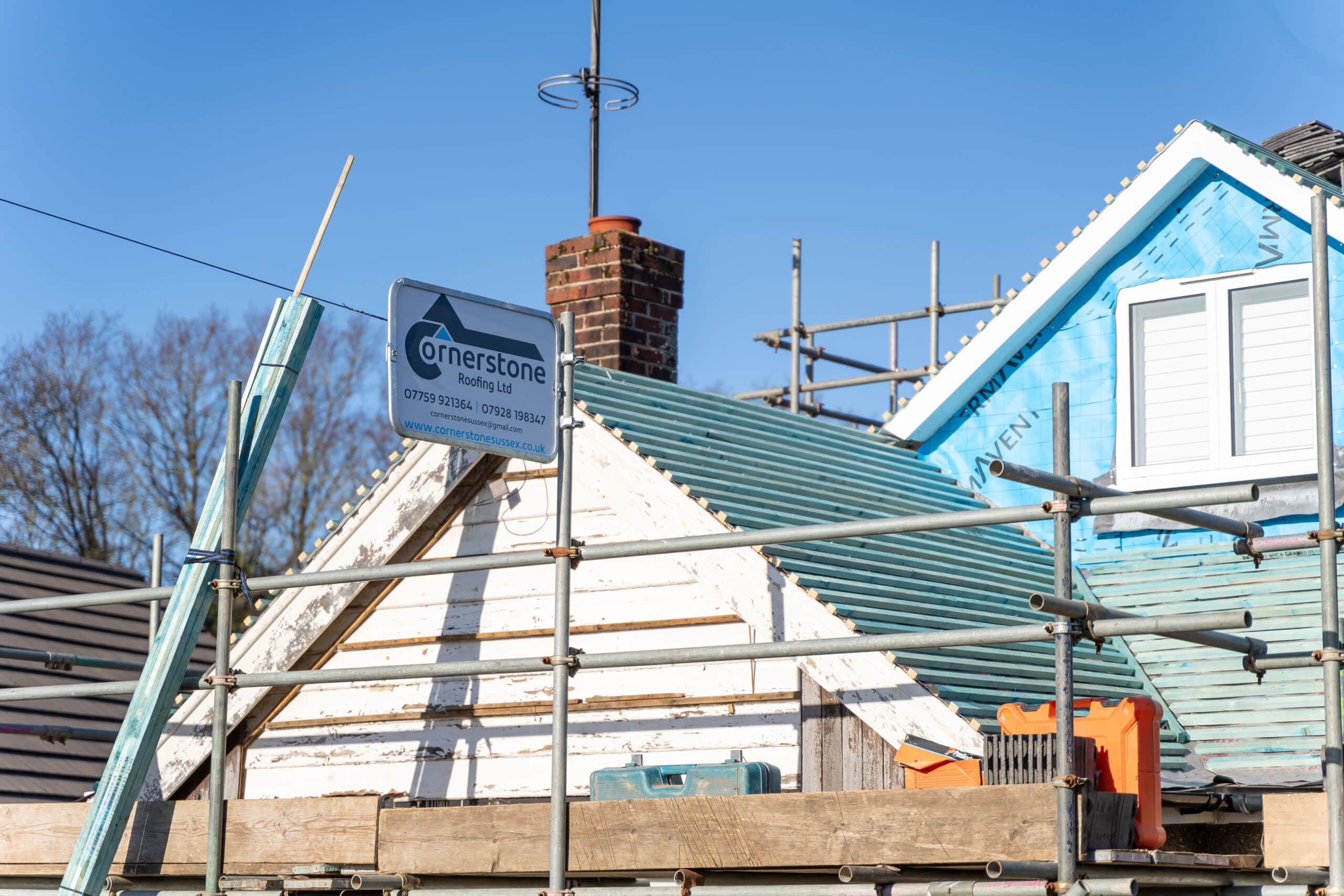 Cornerstone Roofing provide a wide range of specialised services, from high-quality installations of pitched roofs and flat roofs to expert leadwork, chimney repairs, guttering solutions, and more.