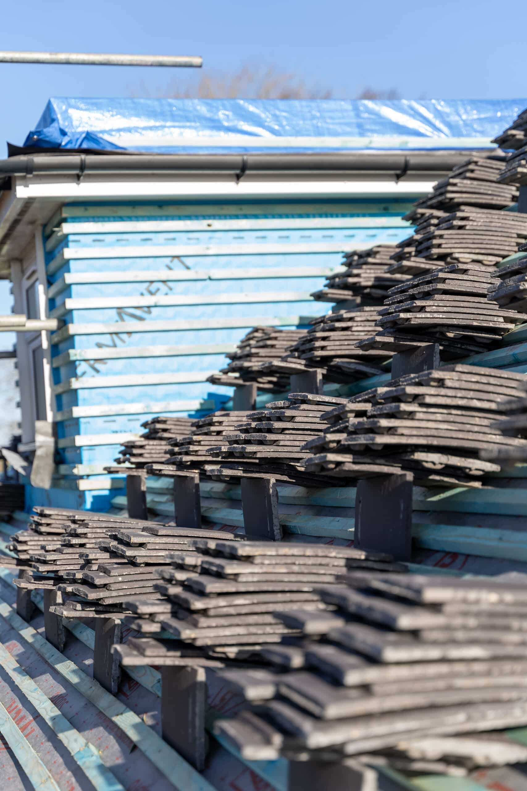 Slate roof detail on a Mid Sussex property by Cornerstone Roofing