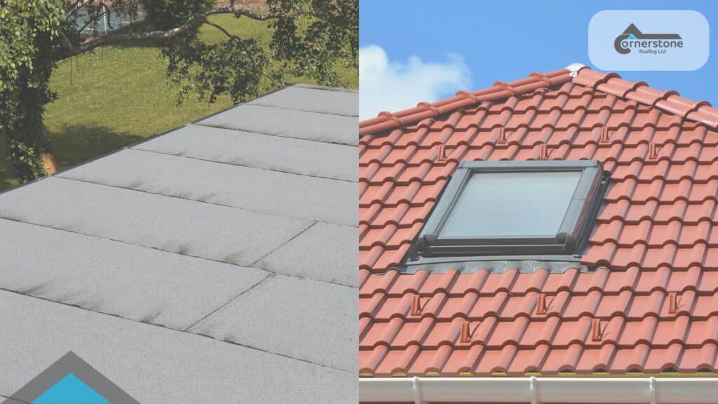 Transform your flat roof into a pitched roof and enjoy enhanced water drainage, energy efficiency, and increased property value. Discover the benefits today!